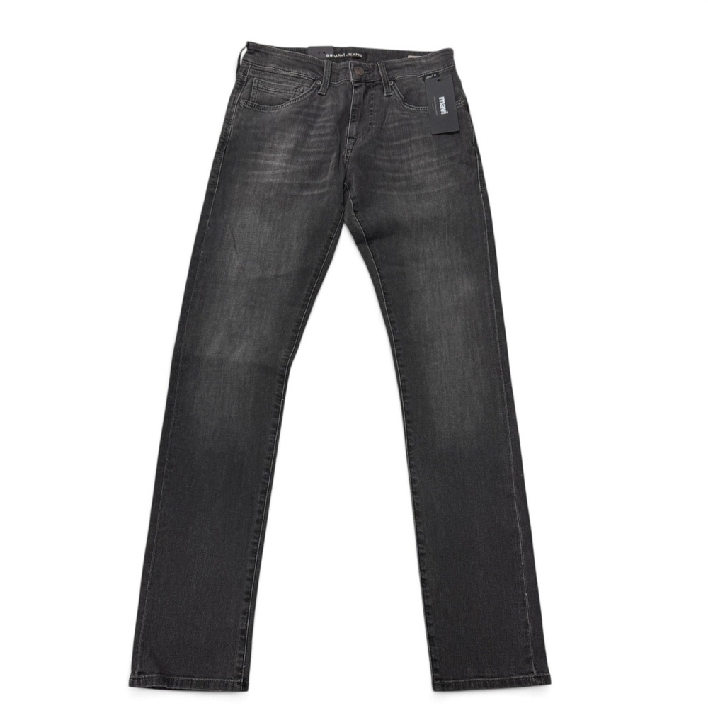 Mavi Jake Slim Leg Jeans Mens 28x32 Gray Distressed Williamsburg NWT